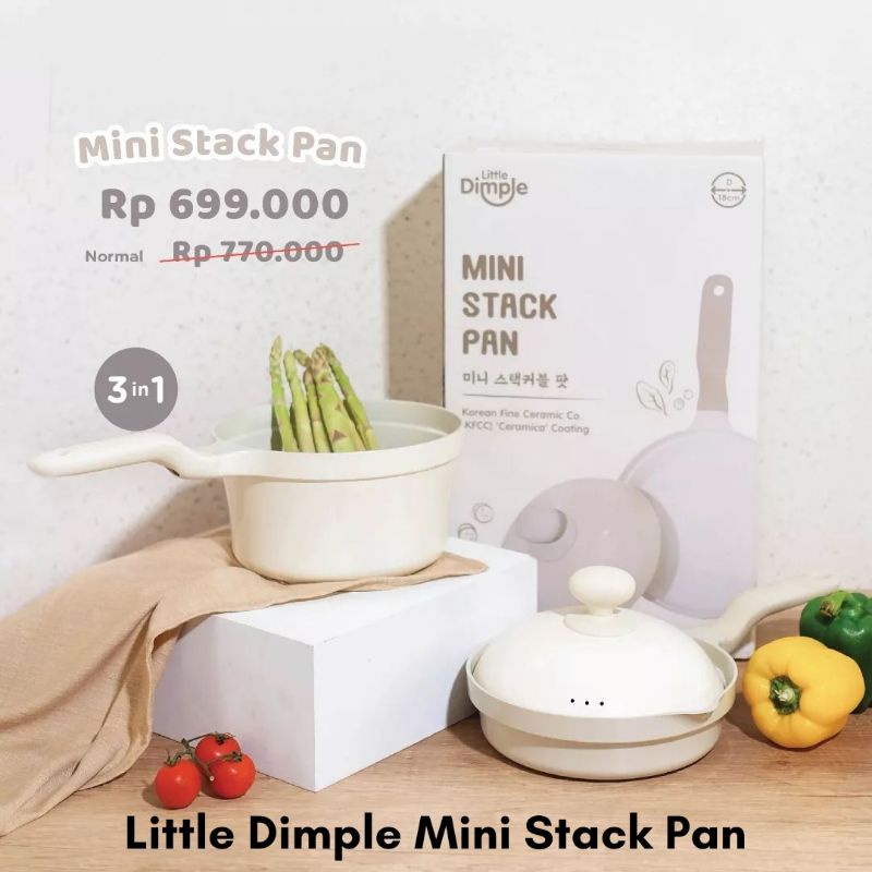 Little Dimple / Littledimple Mini Stack Pan NEW