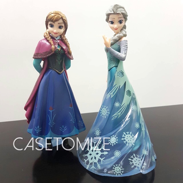 

Figure Frozen Anna Elsa / Pajangan Kue frozen / Hiasan kue Frozen anna elsa