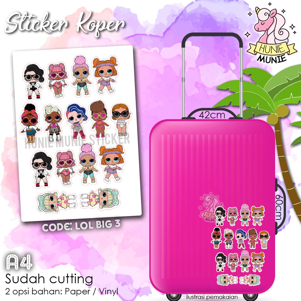 Sticker Koper - LOL Surprise BIG #3 Stiker