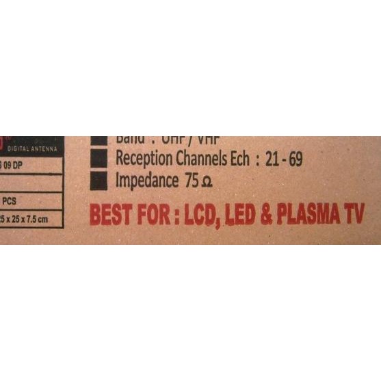 ➸ Antena SPYRO Digital Antenna dalam ruang antenna indoor TV led,Plasma ✲