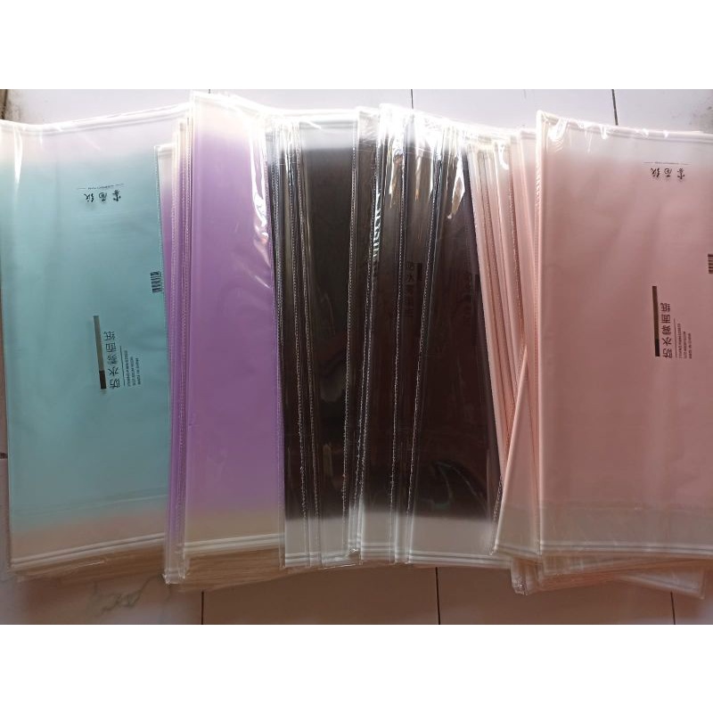 

kertas bouqet callophane gradasi wajib baca deskripsi