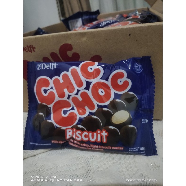 

Delfi chic choc biscuit coklat 40gr murah