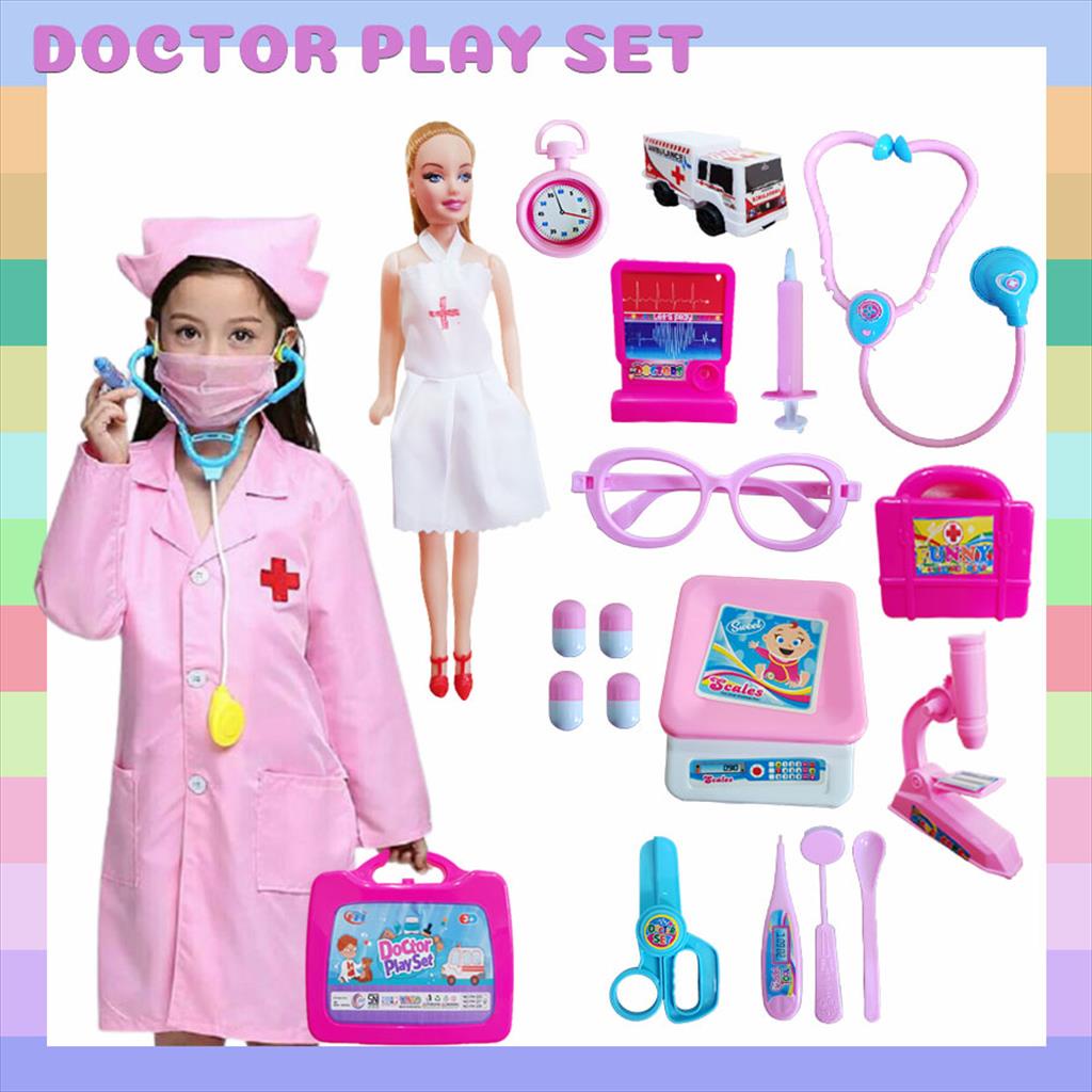 ( BISA COD ) Mainan Dokter-Dokteran/ Mainan Dokter Koper/Doctor Play Set 227 JSP