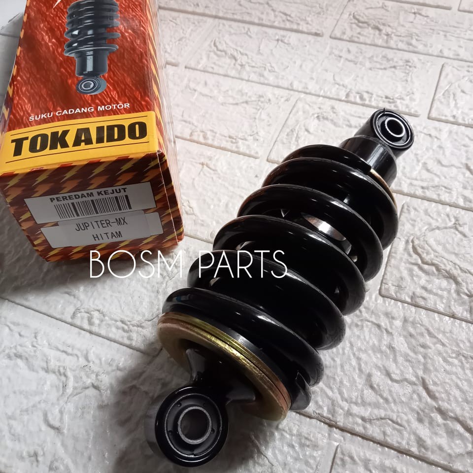 MONO SHOCK SHOCKBREAKER BELAKANG YAMAHA JUPITER MX LAMA HITAM ASLI TKD TOKAIDO