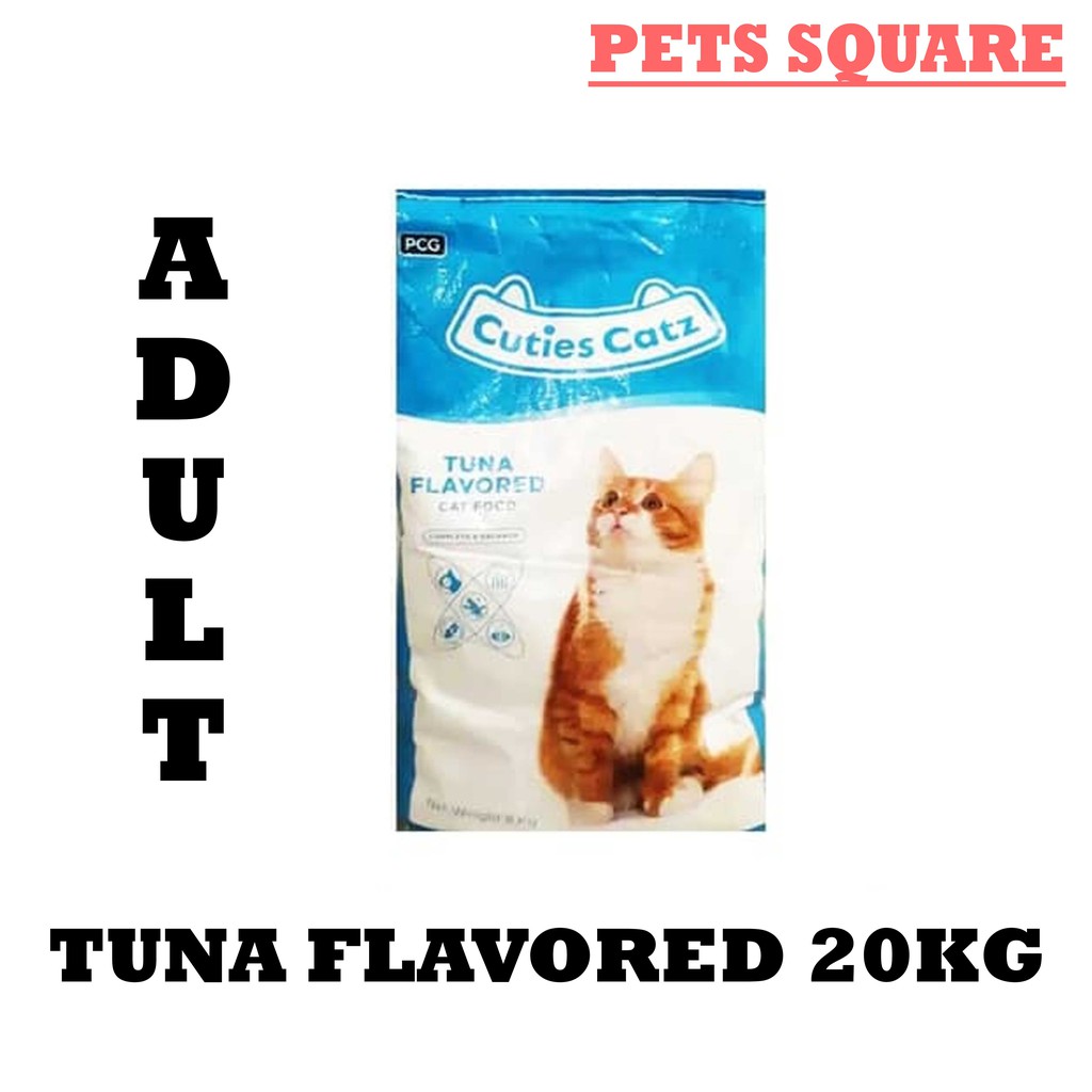 MAKANAN KUCING CUTIES CATZ TUNA FLAVOR 22KG (KHUSUS GOSEN/GRAB)