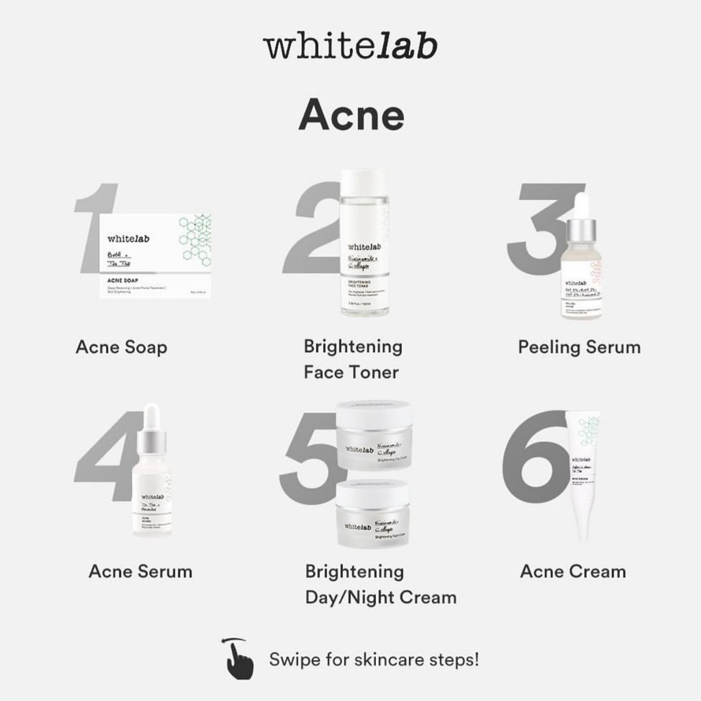 PAKET WHITELAB Brightening Acne Prone