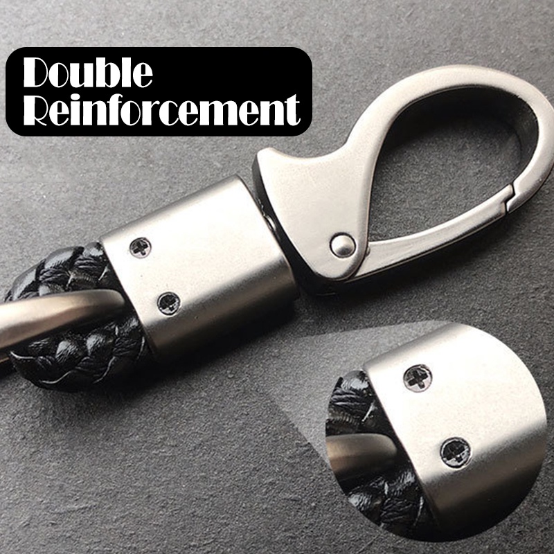 Gantungan Kunci Mobil Bahan Stainless Steel Alloy Metal