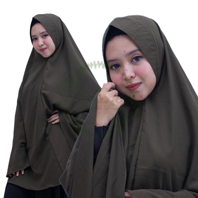 Alantasik - jilbab Soft Pet antem wolfis XL Sophia / soft pad khimar jumbo syari softpet R.15