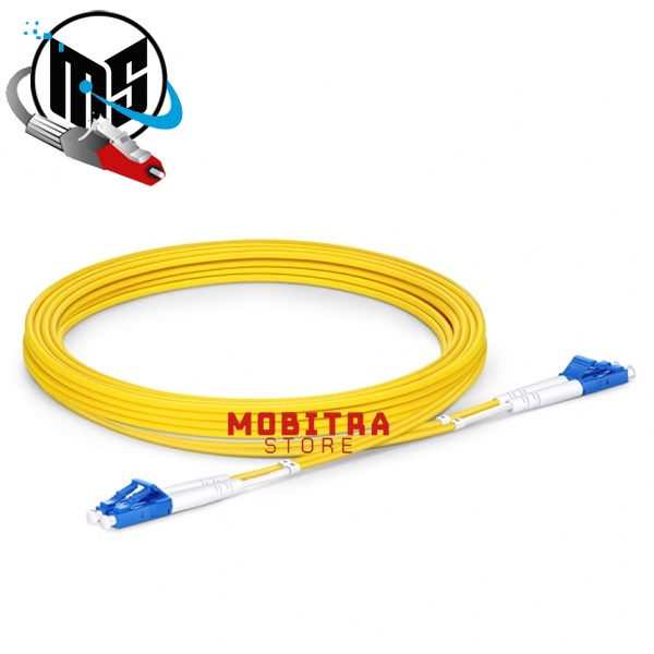 Patch Cord LC-LC SM 1m | Fiber Optic LC/UPC-LC/UPC Single Mode Duplex 1 Meter