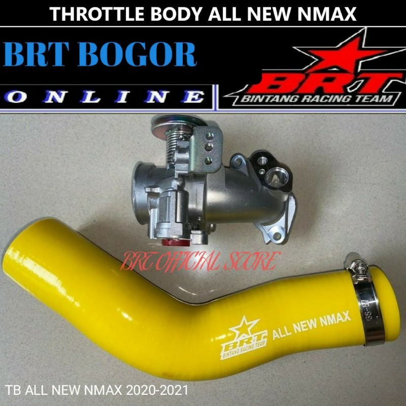 Throttle Body BRT TB NMAX old &amp; All new NMAX 155 30mm 32mm 34mm 30 32 34Trotol body trotole body &amp;Velocity Nmax Velocity banana Nmax lama dan nmax new baru ghio motor shop Promo cod termurah paling murah discon on sale