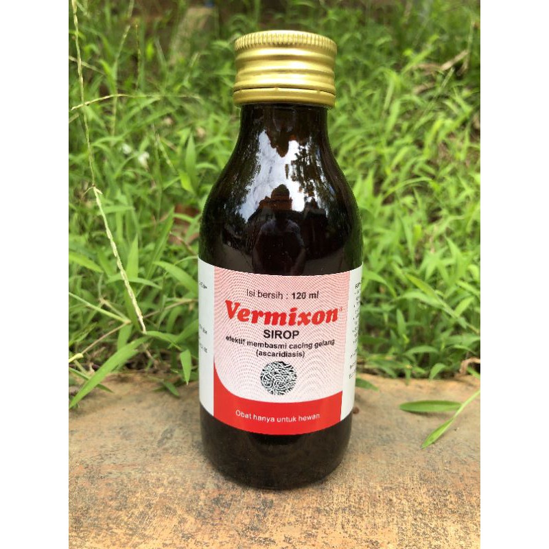 Vermixon sirop 120 ml (efektif membasmi cacing gelang)
