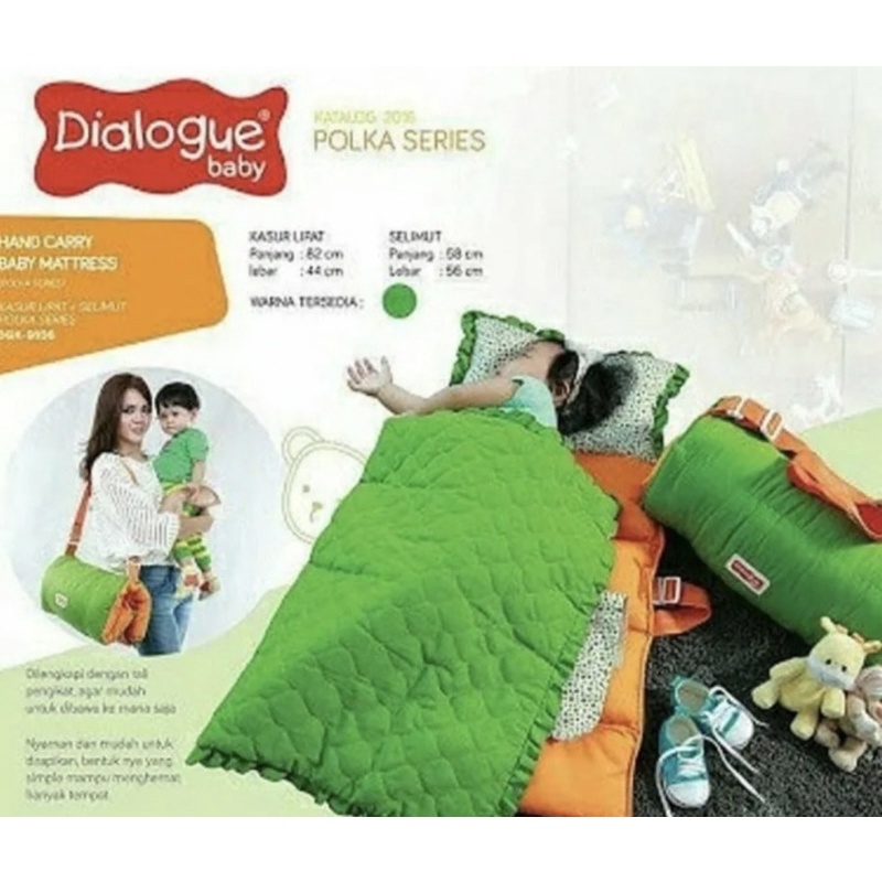 Dialogue baby hand carry baby mattress TERMURAH PRELOVED | selimut matras bayi