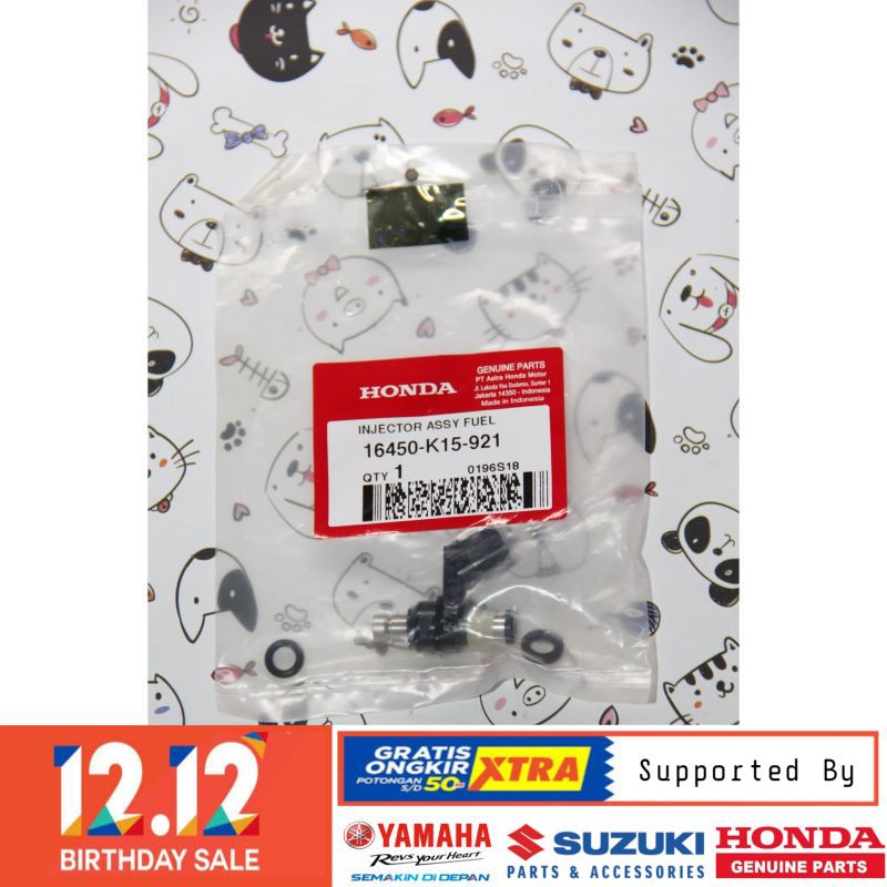 DIJAMIN ASLI INJEKTOR HONDA ALL NEW CB150R CBR150R ORIGINAL BERKUALITAS