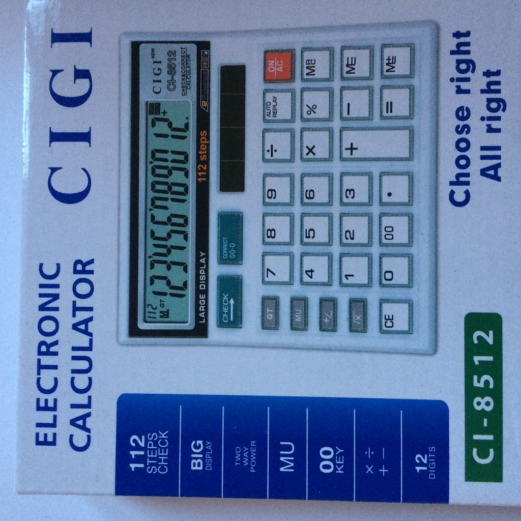 

Kalkulator CIGI 8512