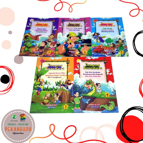 Buku Dongeng Anak - Seri Dongeng Nusantara - Full Colour