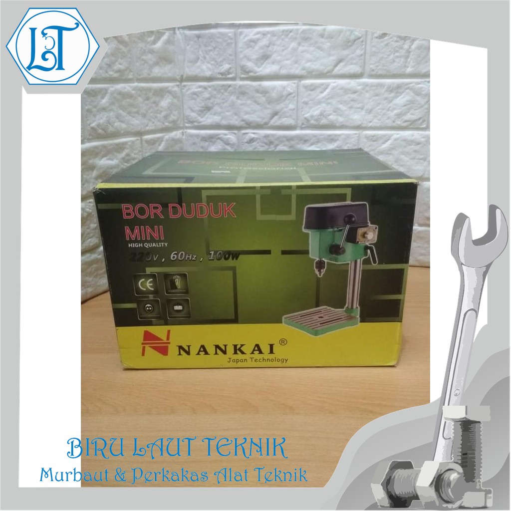 Perkakas Mesin Bor Duduk mini 6mm/variable speed/Nankai Berkualitas