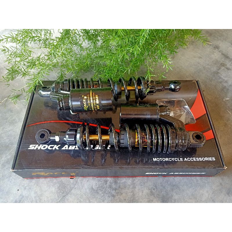 SHOCK BELAKANG SHOCKBREAKER RACE IT BLACK SERIES 32CM TIGER MEGAPRO GL CB GL100 HEREX MODEL COPY KTC