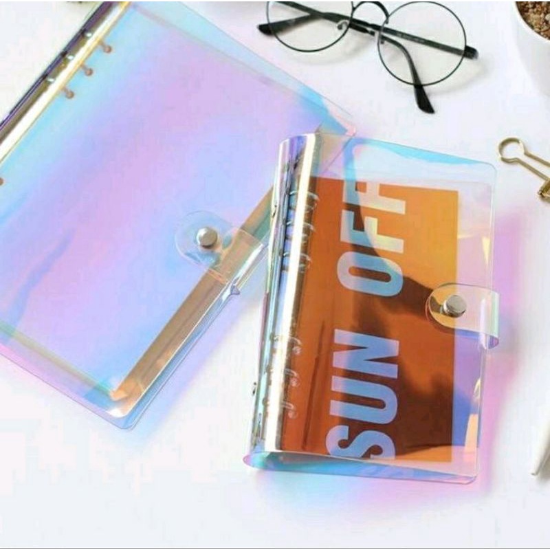 

binder a5 6 ring hologram