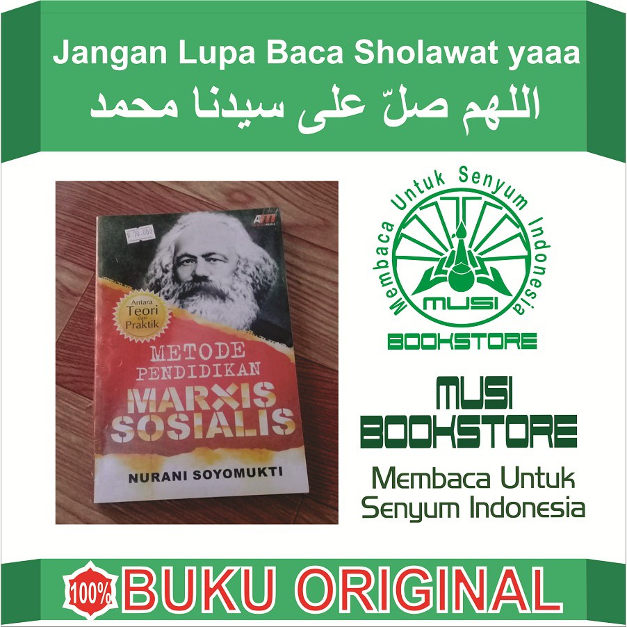Metode Pendidikan Marxis Sosialis Original Musibook Bukuasli