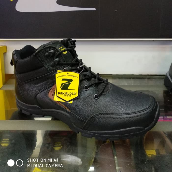 sepatu kulit pakalolo boots N68981 boots pria original 39-44