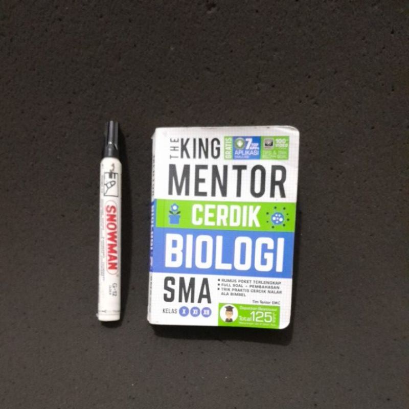 Buku The King Mentor Cerdik Biologi SMA Tim Tentor EMC