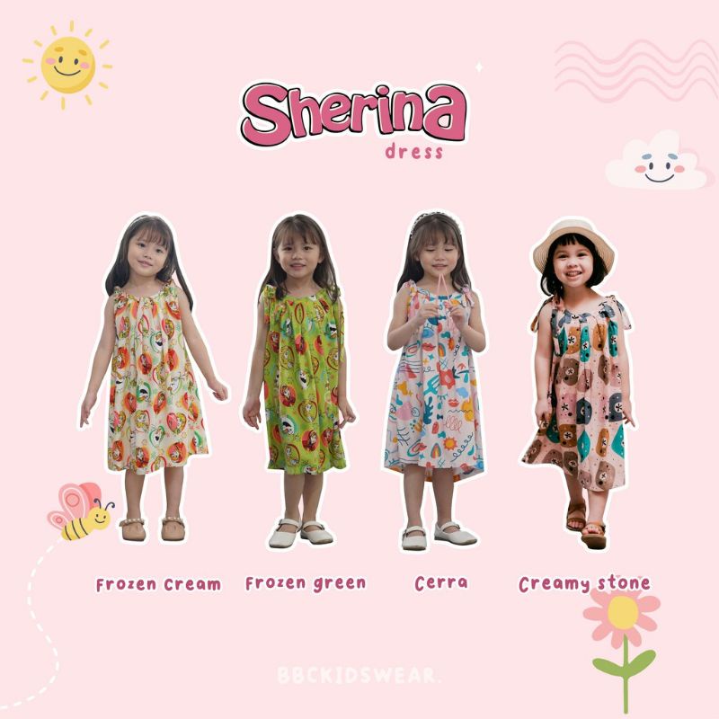 SHERINA DRESS BY BBCKIDSWEAR