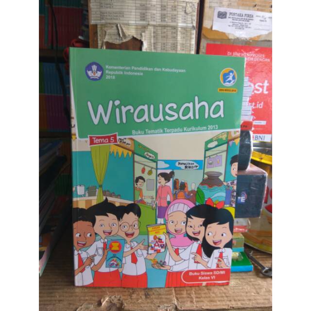Buku Tematik SD kelas 6 tema 5 Kurtilas