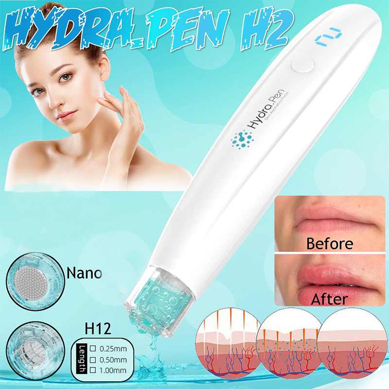 100%ORIGINAL Wireless Hydra Pen H2 Injeksi Serum Upgrade Dari H12/NANO Dermapen