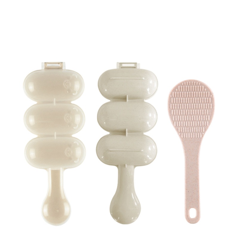 Alat Cetakan Pembuat Nasi Sushi Bento Bahan Plastik Mudah Digunakan Untuk Dapur