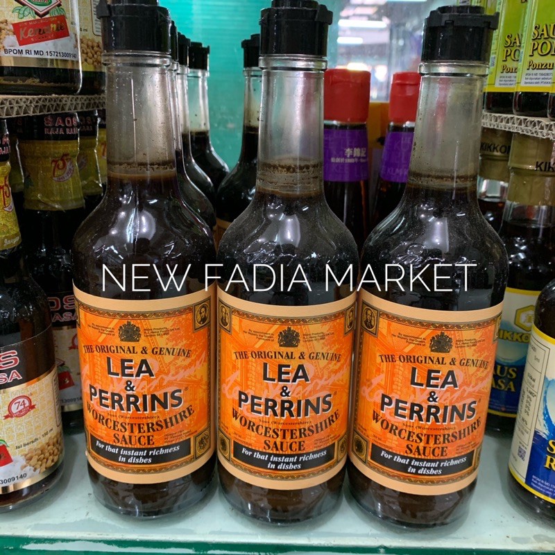 

Saus Inggris Lea & Perrins Worcestershire 284ml