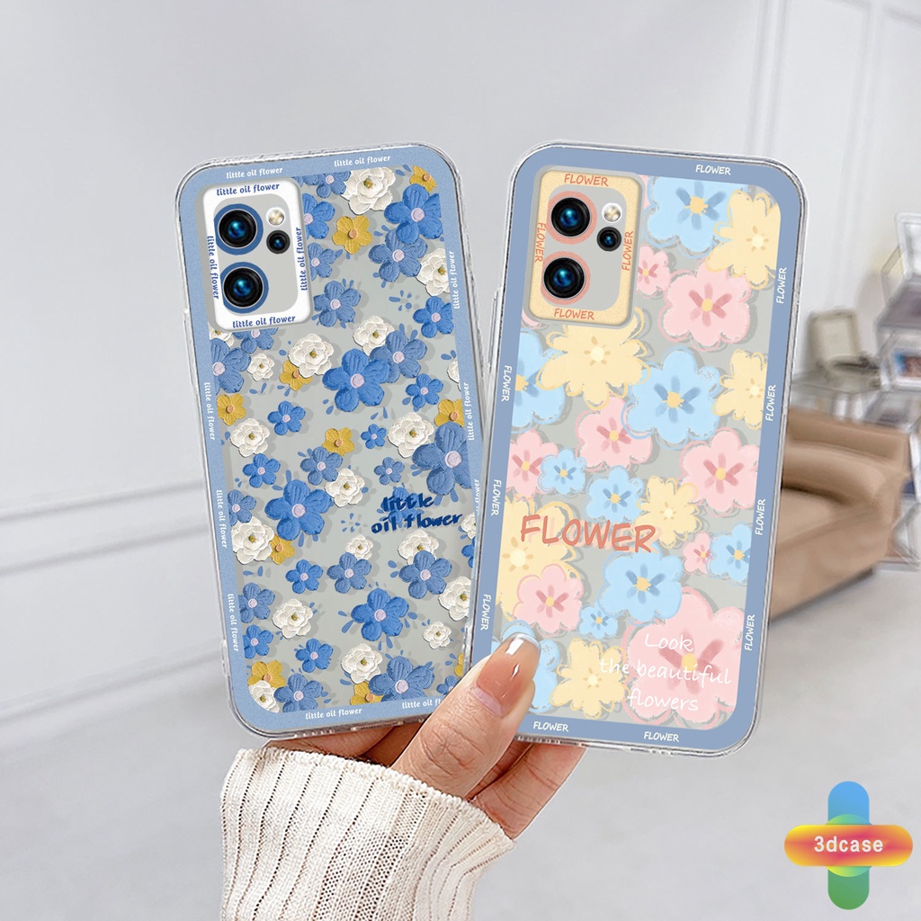 Case OPPO A15 A54 A5S A57 A3S A76 A96 A16 A95 A55 A7 A5 A9 A31 A53 A33 2020 A12 A1K A16E A16K A54S Reno 7 5 4 6 8 5F 5K 4F 4 5 06 Lite A74 A15S A52 A11K A92 A35 A11 A93 A32 A72 A94 A53S F19 F17 21 PRO A16S A77 A57S A57E oil flower Camera Protection Case