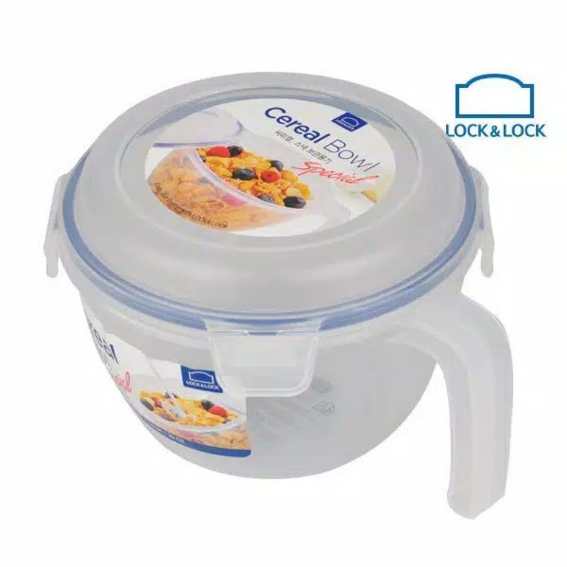 Lock n Lock Cereal Bowl 950ml / Tempat wadah Mangkok Cereal Sereal