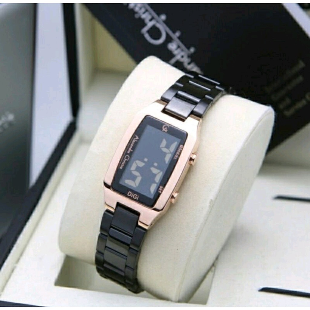 Alexandre Christie Ac 9345 / Ac9345 Jam Tangan Wanita Digital Original