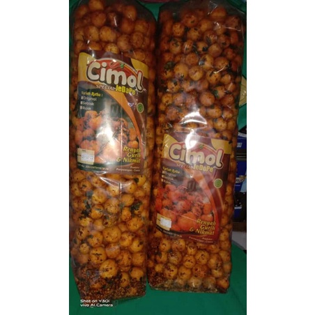 CIMOL KERING / Cimol kering pedas daun jeruk 250 gr / cimol kering asin