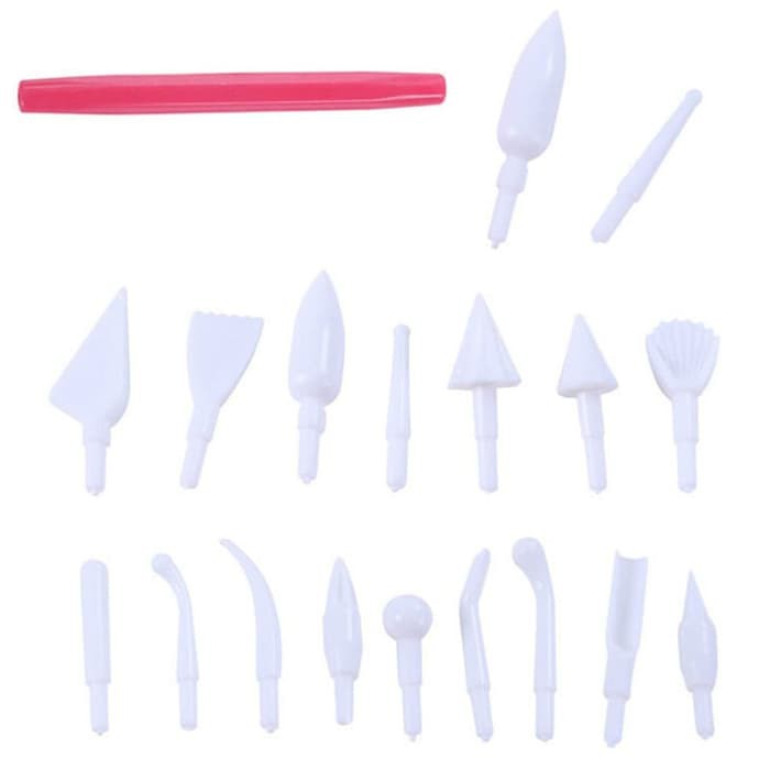 ClayFondant Modelling Tools Set (8pcs)