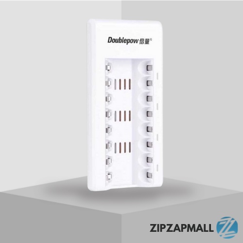 Charger Baterai 8 slot for AA/AAA / Charger Baterai AA Senter Ergenizer / Cas Batu Baterai AA AAA Kotak Jam / Charger Batre Battery Isi 8 / Alat Pengisi Daya Baterai / Pengisi Daya Baterai Tahan Lama 8 Slot Abc / Charger Baterai Murah Original