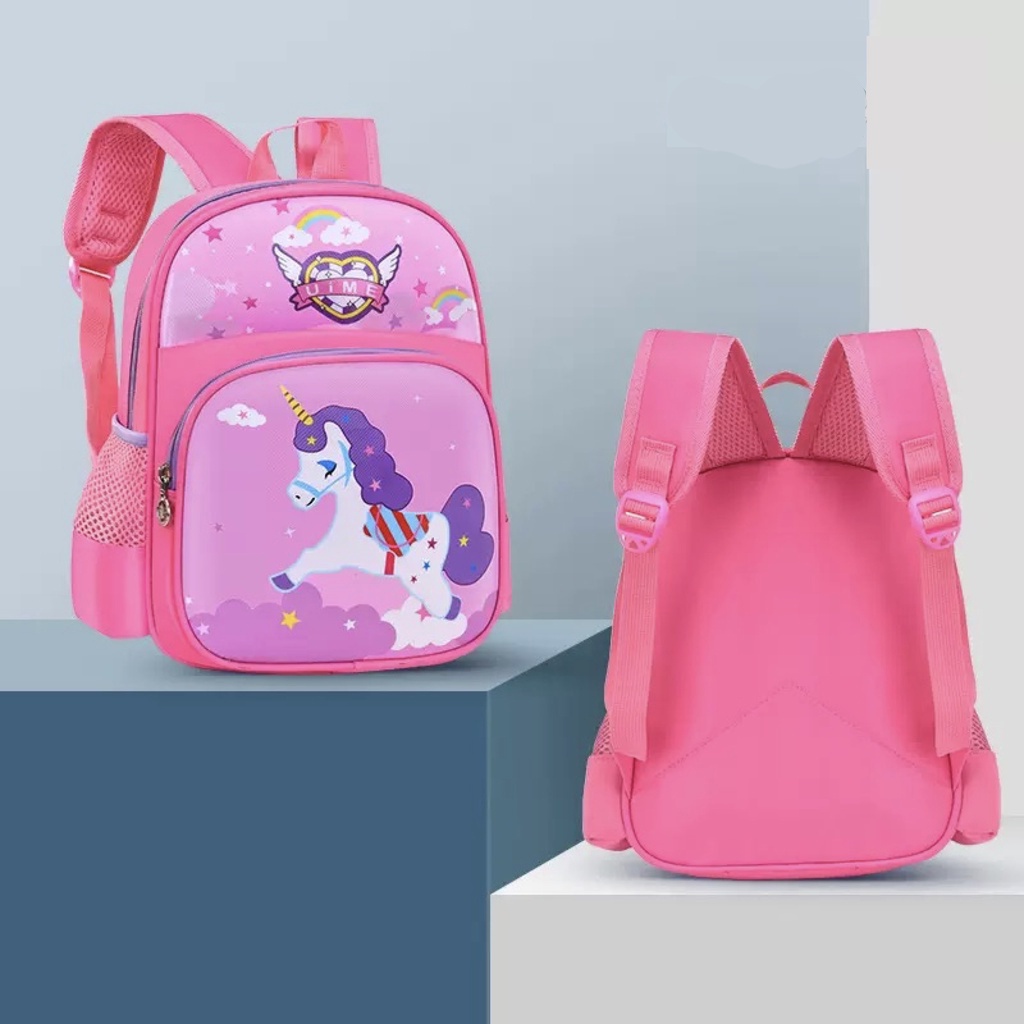 Tas Sekolah Anak Anti Air Karakter Lucu - Ransel Tas Sekolah Anak Anti Air