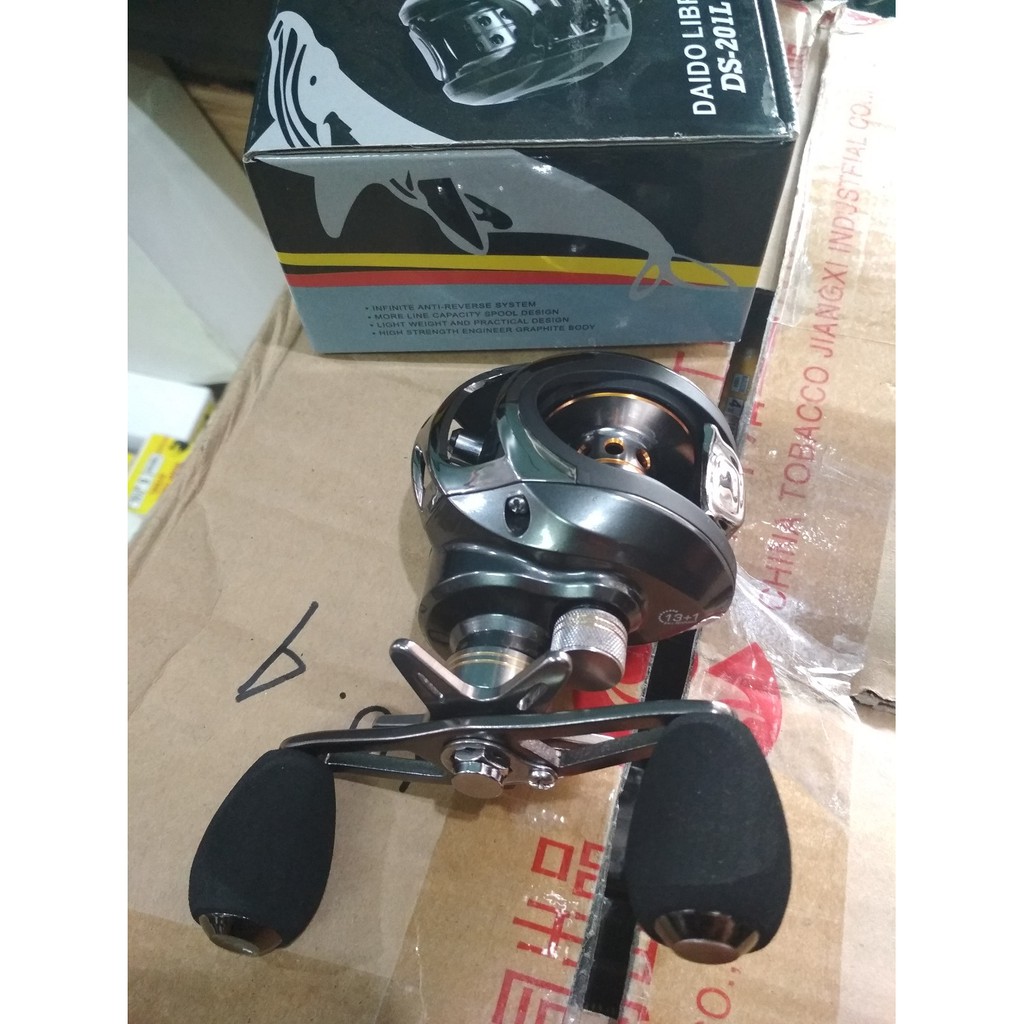 Reel Bc Baitcasting Daido Libra 14 Ball Bearing Murah
