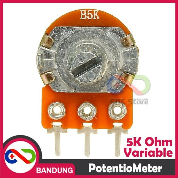 POTENTIOMETER POTENSIOMETER 5K 5KOHM POTENSIO WH148 LINIER TAPER ROTARY