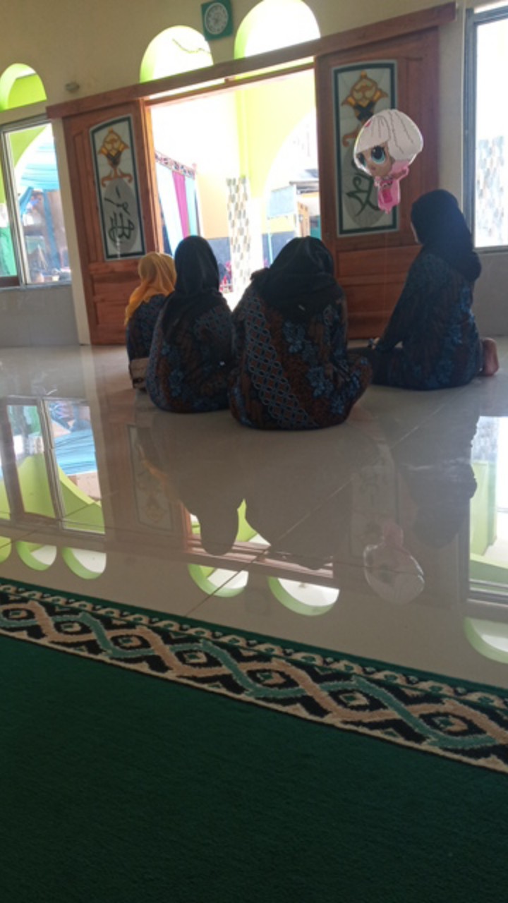 Batik Couple Keluarga Sania Ruffle Ori Ndoro Jowi Dnt Motif Seno Biru