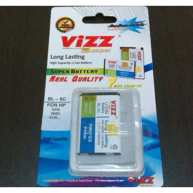 Baterai Nokia Double Power Vizz BL5C/BL4C