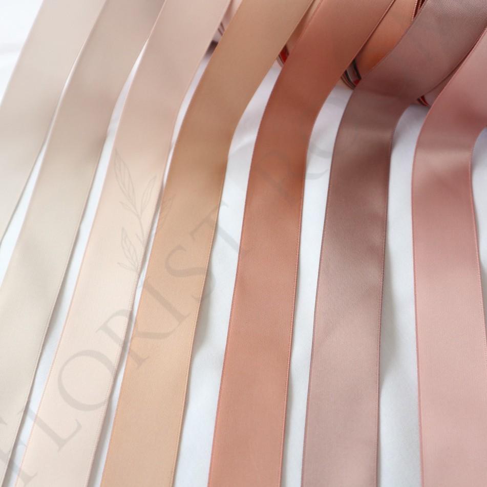 

☏ Pita Satin Double Face ±2.5cm x 20Yard - Ribbon - Wedding - Hampers ☆