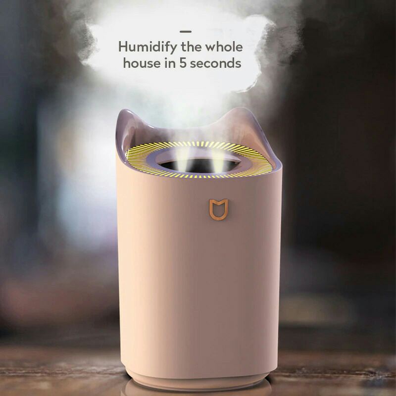 Humidifier Aromatherapy Oil Diffuser Double Spray 3.3 L PDQ K7