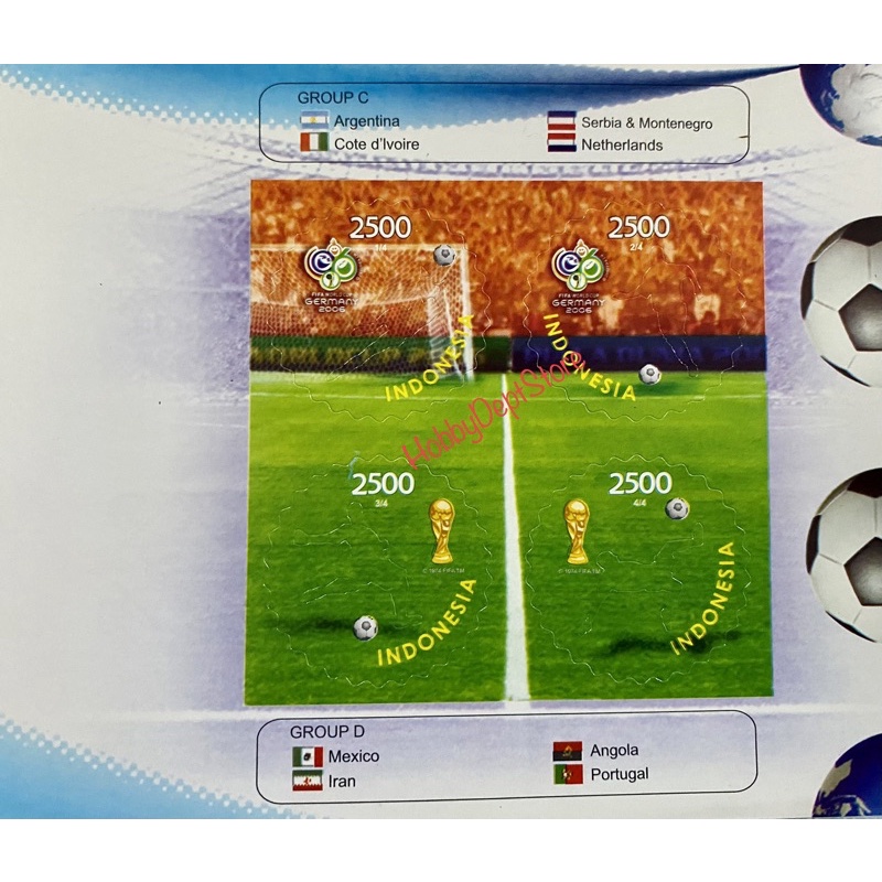 

Prangko Piala Dunia tahun 2006