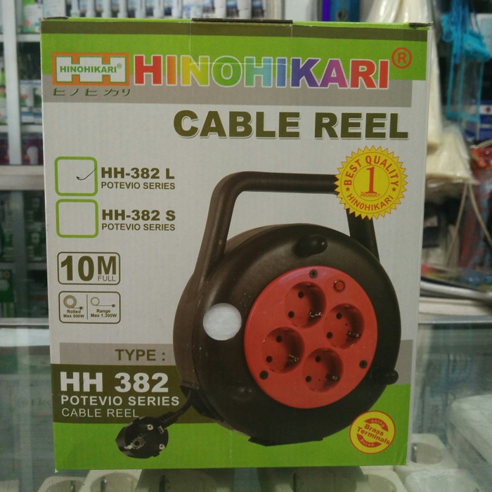 Kabel Roll 10 Meter Hinohikari 382L / Kabel Gulung HINOHIKARI 10M - HH 382L