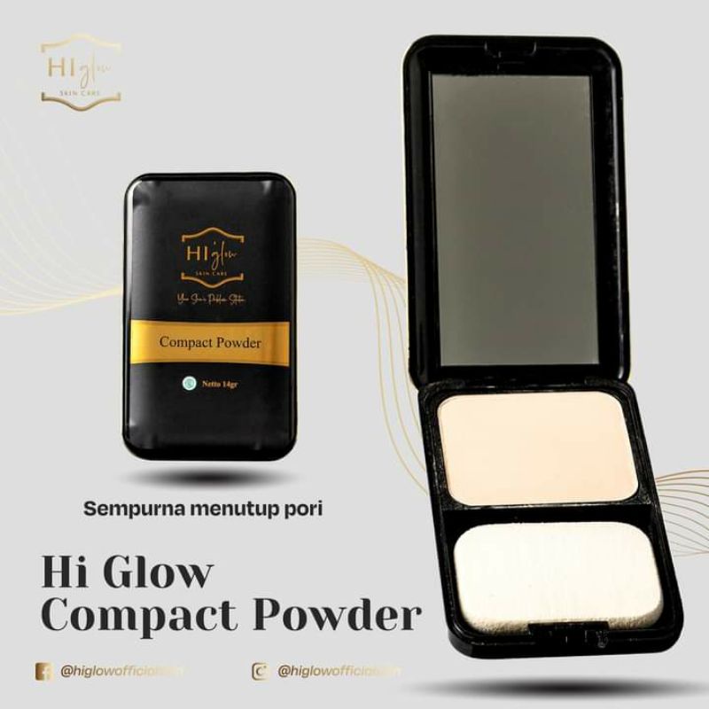 COMPACT POWDER HI GLOW SKINCARE