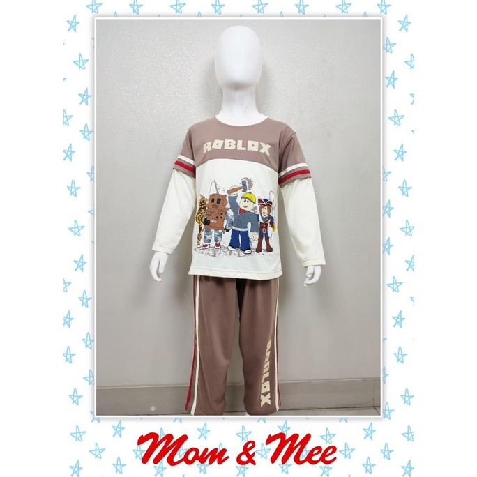 Piyama / Baju Tidur Anak Laki Roblox 2-6