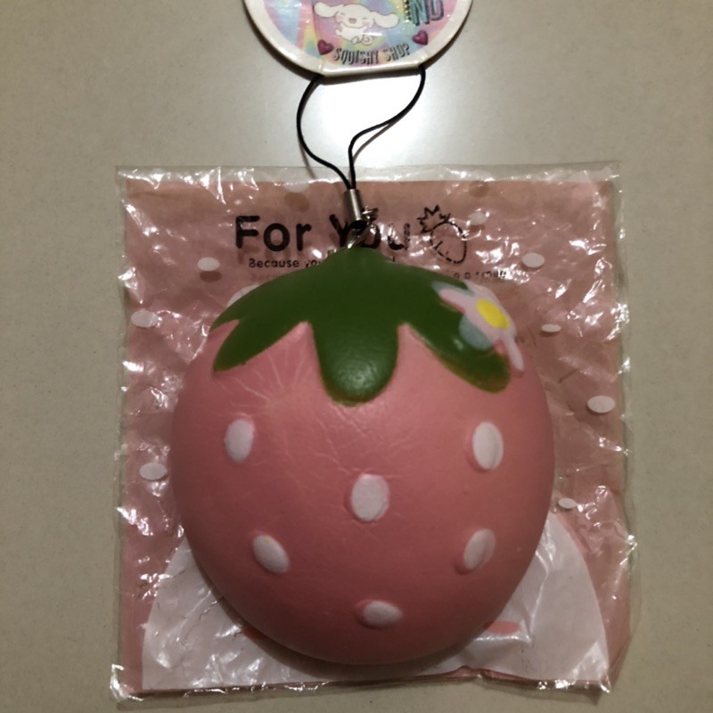 SQUISHY Licensed Strawberry Kawaii Squishy