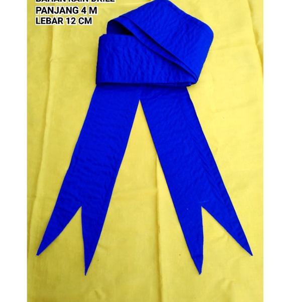 Terbaru.. SABUK BIRU IKSPI KERA SAKTI Kain Drill Panjang 4 M