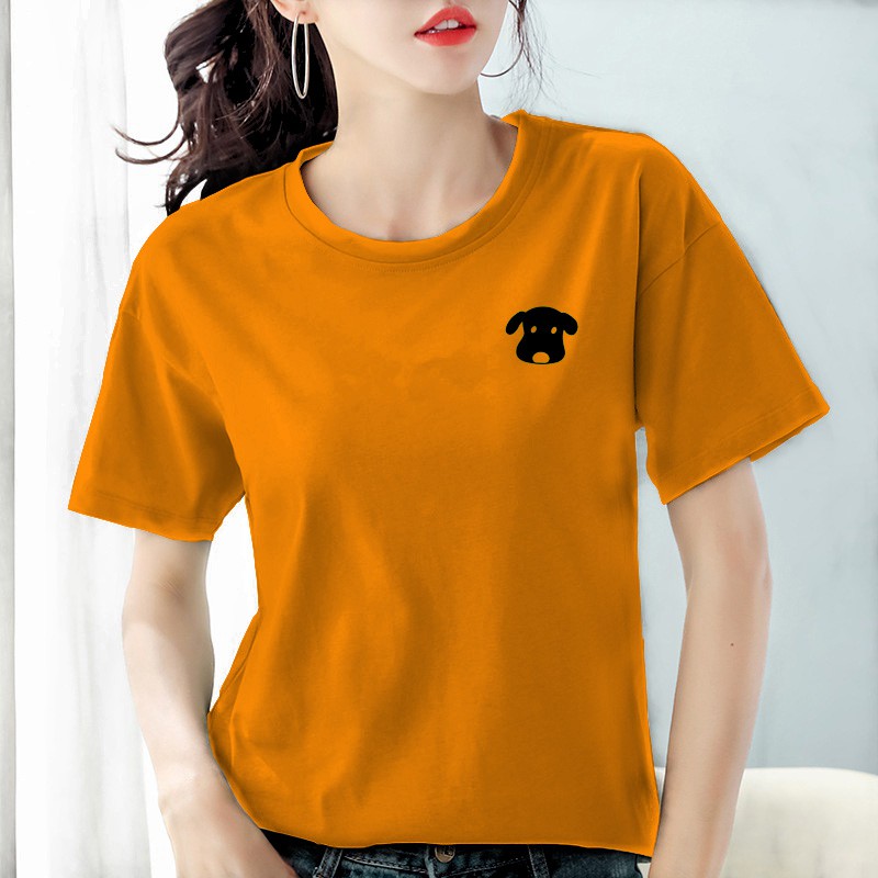 Kaos Wanita Cute Dog / Baju Wanita / Atasan Wanita / Tshirt Wanita Tumblr tee